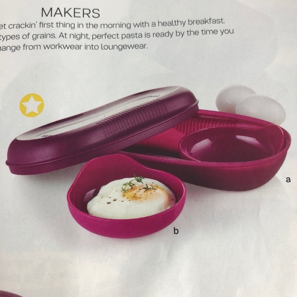 Tupperware Microwave Breakfast Maker NEW - Picture 3 of 9